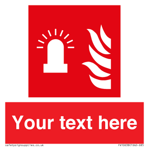 Custom Fire: Fire alarm flashing light